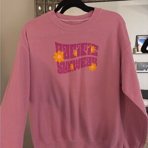 PACSUN Pink Crewneck